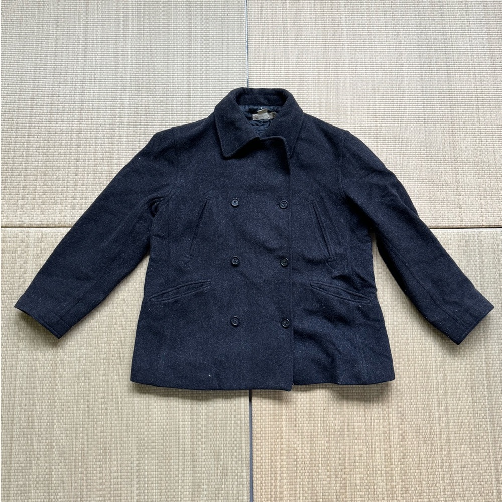 J. Crew Pea Coat Wool M